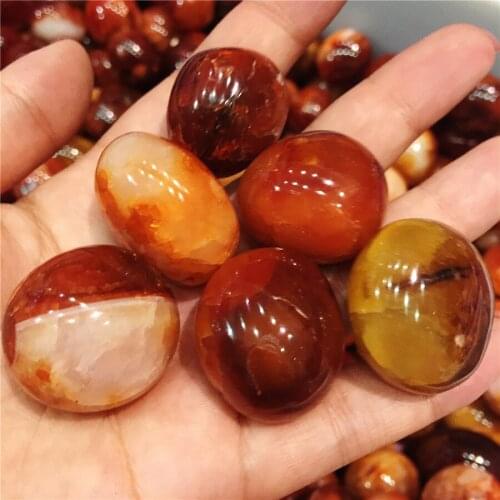 5pcs Factory Price Natural Agate Stone Good Luck Madagascar Banded Agate Body Heathy Raw Gemstone Specimen Collection Gift