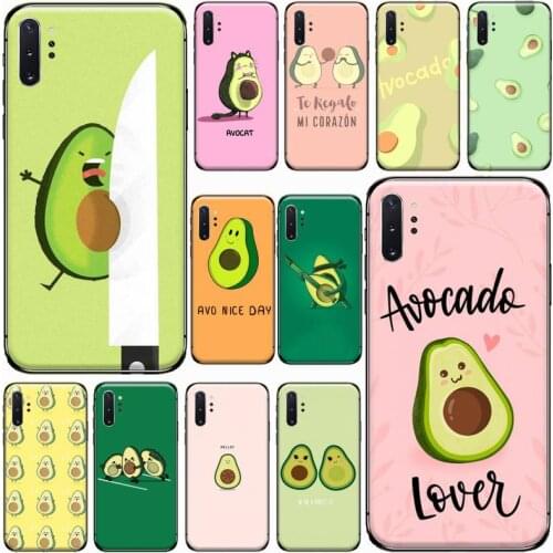 Avocado aesthetic cute fashion Phone Case For Samsung Galaxy S8 S9 S10 Plus S10E Note 3 4 5 6 7 8 9 10 Pro Lite cover