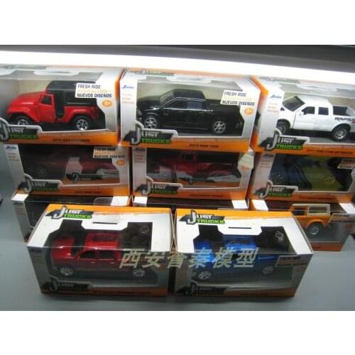 Jada 1/32 Ford Chevrolet jeep pickup Collection of die-casting simulation alloy model car toys