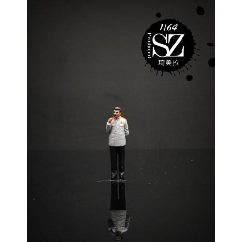 1:64 Scale Resin Die-casting Former Soviet Union Leader Doll Car Model Scene Layout Collection Decorative Toys