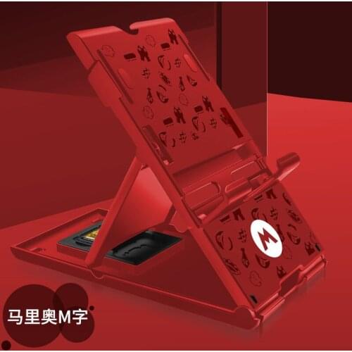 NEW Compact Playstand Desktop Stand For Nintendo Switch NS Game Console Holder Adjustable Angle Foldable Base Bracket