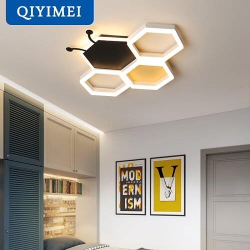 New Modern LED Chandelier Lights With Remote Control For Living Childrens Room Bedroom Kid Home Lamps Indoor Lighting AC90-260V