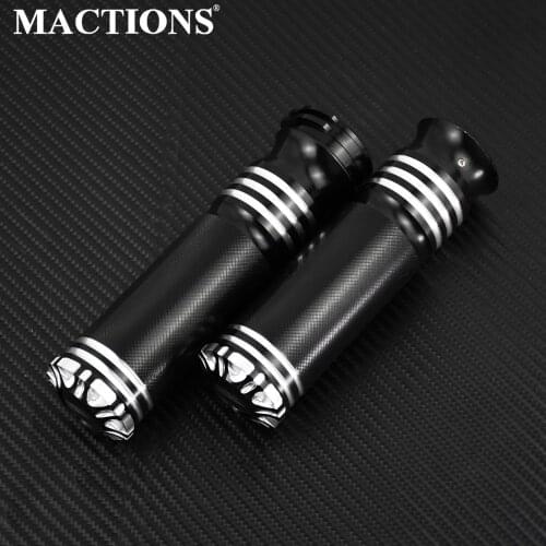 Motorcycle Handlebar Grips Handle Bar Handle 1''25mm For Harley Touring Sportster 883 1200 XL Dyna Softail VRSC