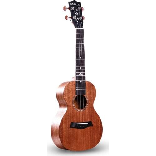 23 Inch Practice Accessories Ukulele Music Guitars Small Guitar Veneer Cute Beginner White Guitar Freebies Violao Kids HX50LL