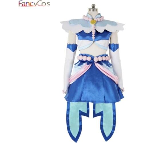Anime Go Princess PreCure Cure Mermaid Dress Minami Kaido Princess Cosplay costume disfraz de halloween para mujer Halloween