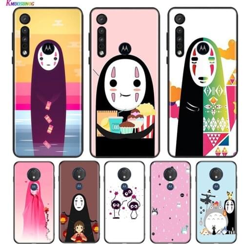 Soot Sprites & No Face For Motorola G9 G8 G Stylus Power One Fusion Hyper Edge E7 E6 5G Plus Play Lite Phone Case