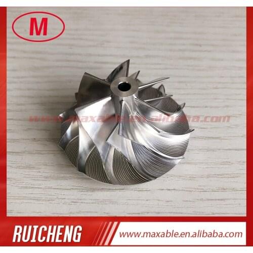 GT1249 6+6 blades 34.66/49.00mm high performance turbocharger billet/milling/aluminum 2618 compressor wheel