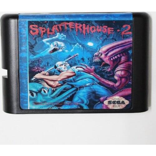 Splatterhouse 2 16 bit MD Game Card For Sega Mega Drive For Genesis