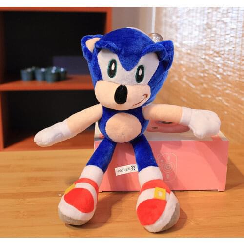 28 cm Supersonic Mouse Anime Plush Doll Amy Rose Knuckle Shadow Stuffed Plush Game Doll Gift Children Birthday Christmas