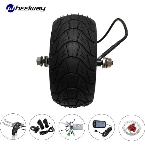 8 Inch 48V 1000W Electric Bicycle Motor Kit Fat Tire 200*81 8''wheel Brushless Toothless Hub Motor E bike Wheel with Accessory