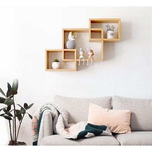 Creative Shelves for Wall Room Wall Portfolio Diaphragm Wall Hanging Display Stand Shelf Organizer Shelf Organizer Chinese Style
