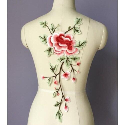 10 Pcs Lace Applique For Wedding Dress Embroidery Neckline Lace Appliqued Trimmings Collar for Evening Dress Sewing DIY Crafts