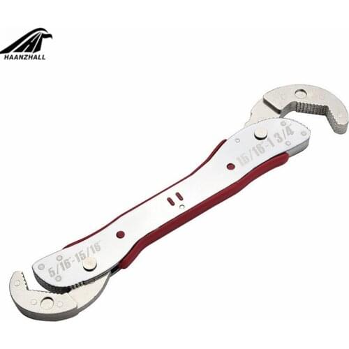 Adjustable Magic Wrench Multi-function Purpose Spanner Tools 9-45mm Universal Wrench Pipe Home Hand Tool Quick Snap Grip