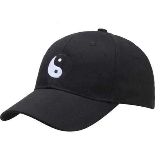 Casual Bagua Baseball Cap yin and yang Embroidery Men Women Outdoor Snapback Hat