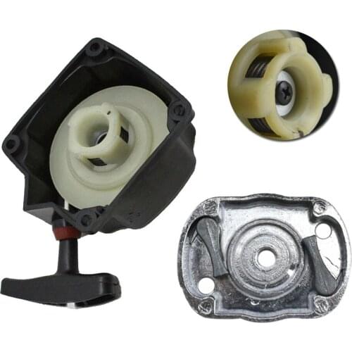 Puller Starter Parts Recoil Pull Start Starter Fit For 33CC 47 43CC 49CC Brushcutter Whipper Trimmer