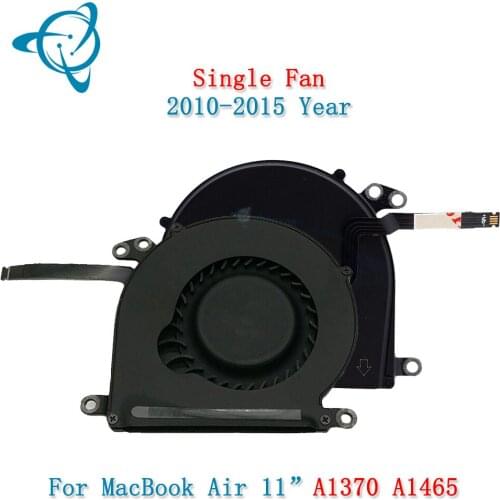 New Genuine Laptop CPU Cooling Fan For Apple MacBook Air 11" A1370 2010 A1465 2011 2012 2013 2014 2015 cooler MG50050V1-B030-S9A