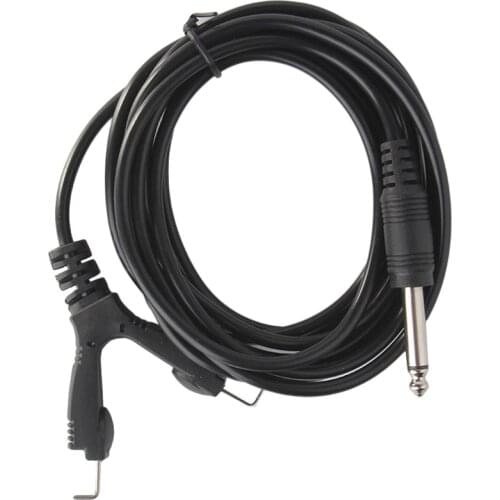 Tattoo Clip Cord for Power Supply Tattoo Machine Gun 250cm Black Flexible Cable Line Body Art Permanent Makeup Kit Tools Supply