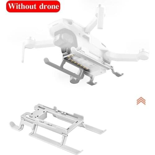 LED Foldable Landing Gear Protective Extended Gear Legs Rechargeable Night Flight For DJI Illuminated Tripod For Aerial Camera