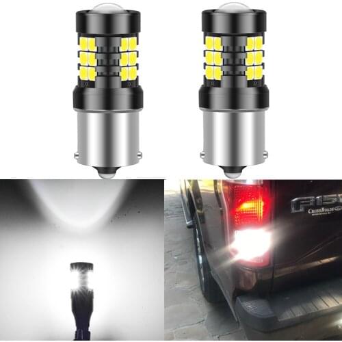 2x LED Canbus S25 1156 P21W BA15S LED T20 7440 7443 W21W led Bulbs No Hyper Flash lights for seat leon mk2 mk1 mk3 5f 1p 1m 2 fr