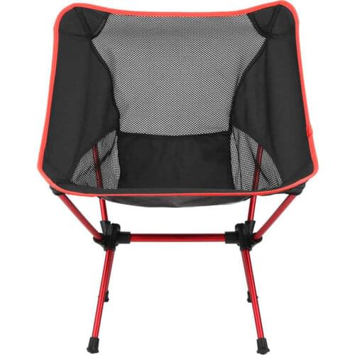 Outdoor Folding Fishing Chair Portable Aluminum Alloy Ultralight Camping Chair Multi-Functional Mountaineering Fishing Chair