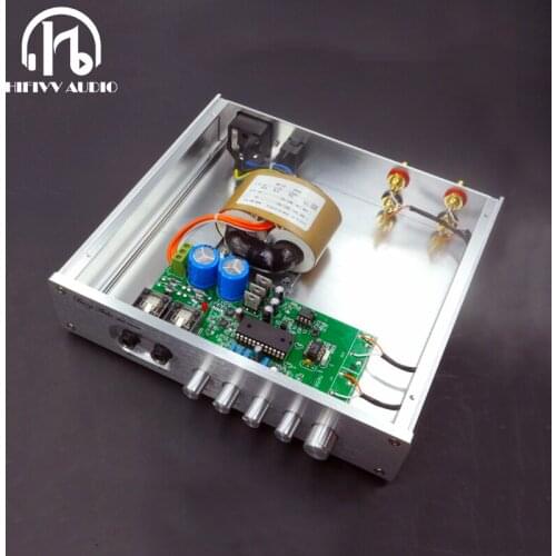 Hifi Microphone amplifier M65831 digital karaoke power amplifier front-stage karaoke speaker amplifier