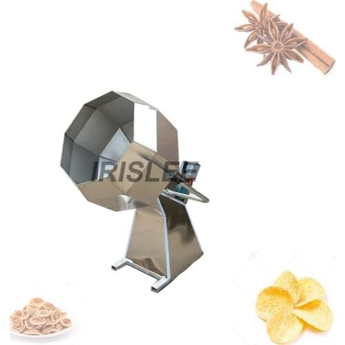 Octagonal snacks seasoning mixer machine Food flavoring machine