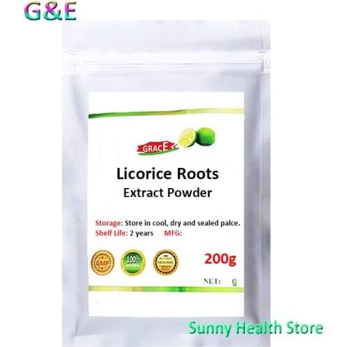 High quality licorice extract GanCao Brown healthy nature free shipping