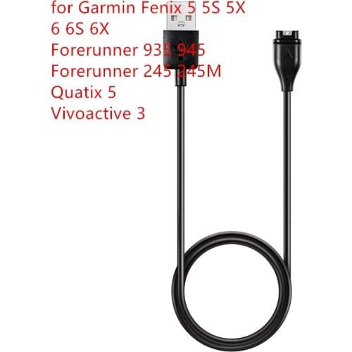 Replacement Watch Charger Charging Dock Data Cable Cord for Garmin Fenix 5 5S 5X 6 6S 6X Forerunner 935 Quatix 5 Vivoactive 3