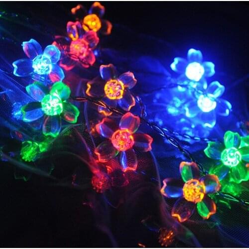 10M Lighting Strings Led Cherry Blossom Tree Light Home Wedding Christmas Decoration for Living Room/Bedroom/Birthday Party H-06