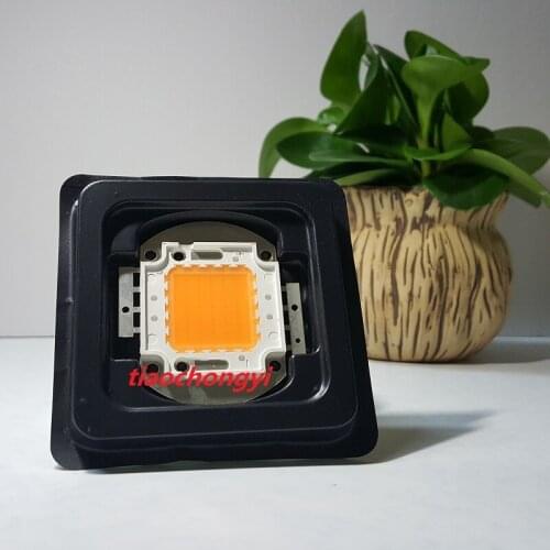 100W 380-840NM full spectrum led +100w Driver + 100w radiator tube CPU fan ,lens New