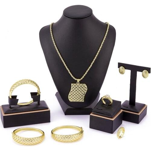 2021 May Morocco hot selling accessories wedding jewelry set for women traditional jewelry set copper high quality jewelry set