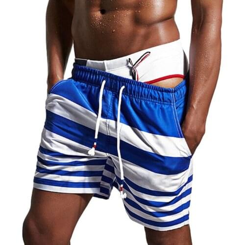 Superbody Brand Men Beach Shorts Bermuda Board Surfing Swimming Boxer Trunks Bathing Suits Summer Sport Short Swimwear Swimsuits