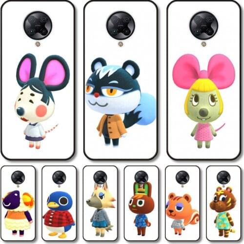 Many animals Phone Case For xiaomi M2 C3 X3 F2 Lite NFC 6 5 x Poco k30 Pro Anime Black Cover Silicone Back Pretty tpu