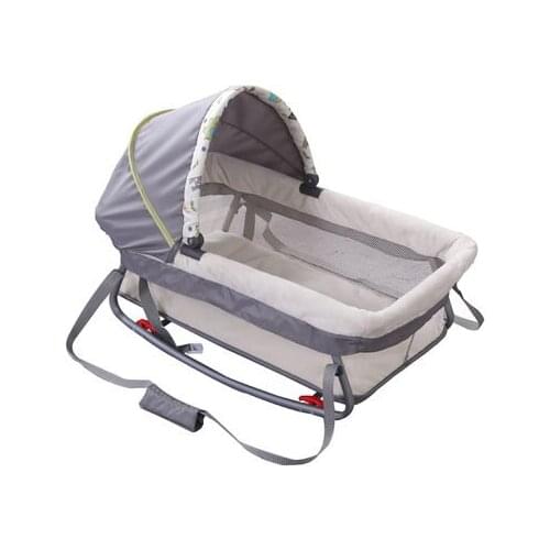 Infant Cradle Baby Bed in Bed Portable Newborns Basket Bassinet Bed Bed Anti-Pressure