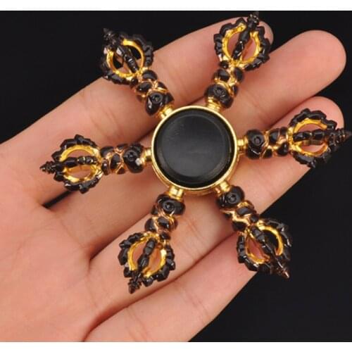 Childrens toys resistance compression toys Finger Gyro toys metal Persistent rotation toys childrens gyroscope game toys