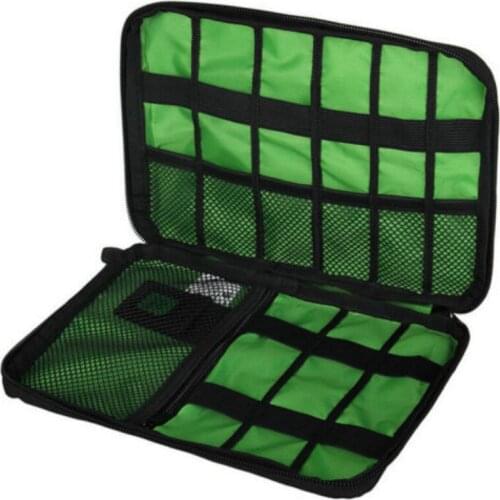 Electronic Accessories Cable USB Drive Organizer Bag Portable Travel Insert Case
