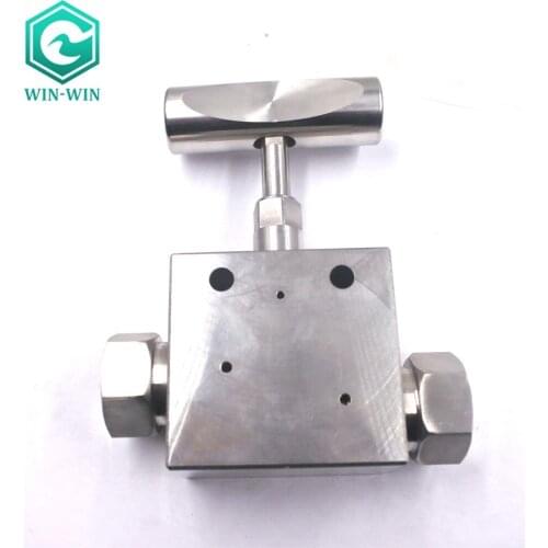 Waterjet HP Stainless Steel Hand Valve,Straight,10079259,4100 bar 0.25 1/4" Water Jet High Pressure Fittings