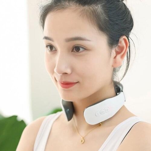 Multifunctional Cervical Massager Intelligent Hot Compress Vibration Electric Neck Shoulder Spine Massage Instrument
