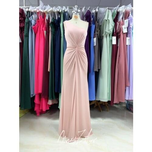 Mocini Tailor Womens One Shoulder Evening Dresses