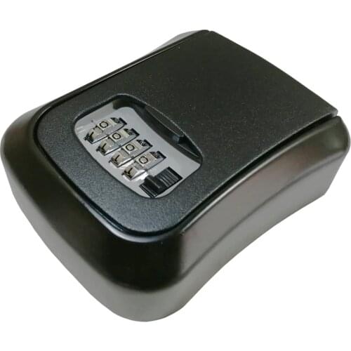 Wall Mounted Stainless Steel Key Safe Security Lock Storage Organizer Box