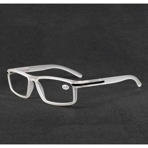 Ultralight TR90 Men Reading Glasses Flexible Magnifier Brand New Presbyopia Computer Glasses +1.0 +1.5 +2.0 +2.5 +3.0 +3.5 +4.0