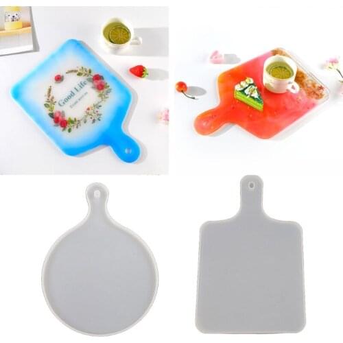 Serving Board Tray Resin Mold Sea Wave Painting Art Serving Tray Silicone Molds Epoxy Resin Tray Mold Home Decoration