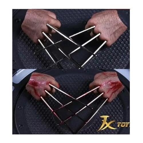 1/6 scale Wolverine metal claws fit 12" Logan Hugh Jackman Muscular figure body