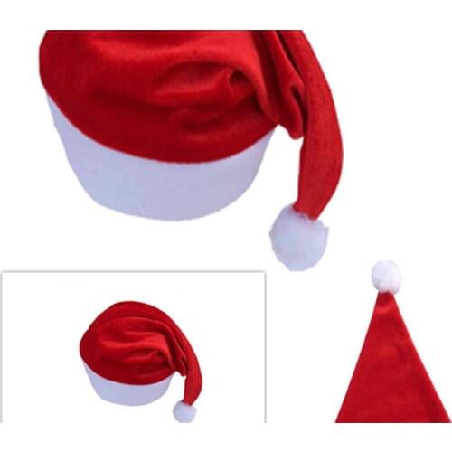 Christmas Hat Adult And Childrens Senior Golden Velvet Christmas Hat Christmas Family Decoration Festival