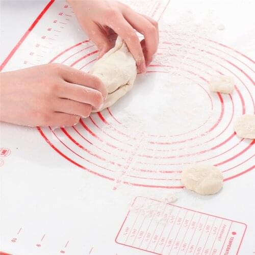 1PC Silicone Baking Mats Sheet Pizza Non-Stick Maker Holder Pastry Kitchen Gadgets Cooking Tools Bakeware Accessories