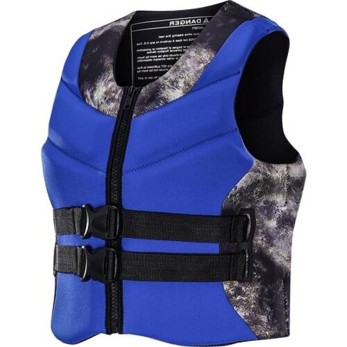 Life Jacket Adults Vest Motorboats Jet Ski Surf Kayak Wakeboard Fishing Vest Swimming Surf Sailing Safety Vest Rescue Boat Raft