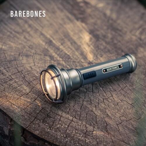 BAREBONES LED retro flashlight outdoor camping home rechargeable lighting flashlight lighting