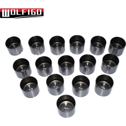 WOLFIGO 1PC / 16 PCS New Engine Valve Lifter For 2001-2011 Hyundai Elantra Tiburon Kia 2.0L 22226-23500,2222623500,617-0009