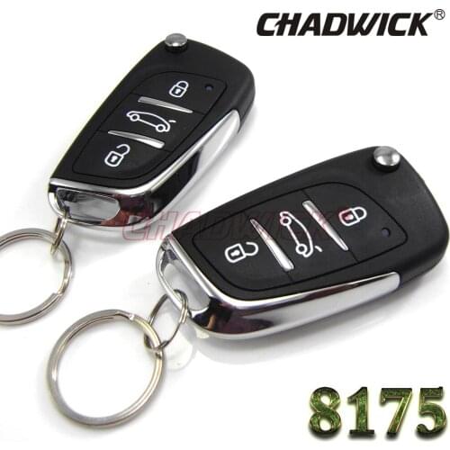 Security flip key for Citroen Elysee keyless entry system auto control door lock locking unlock CHADWICK 8175 not car alarms