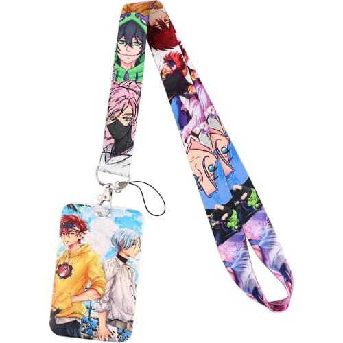 1pcs ZF3229 Anime Boy Neck Strap Lanyard For Keys ID Card Gym Phone Straps USB Badge Holder DIY Hang Rope Lariat Lanyard